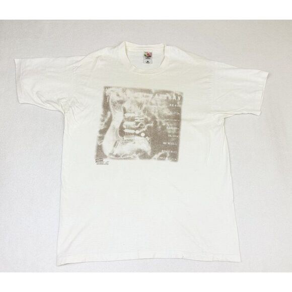 Vintage 90s Blockbuster Video Music T-Shirt XL Single Stitch - Picture 2 of 10